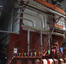 寧城光大熱力130T、65T往復爐排熱水爐